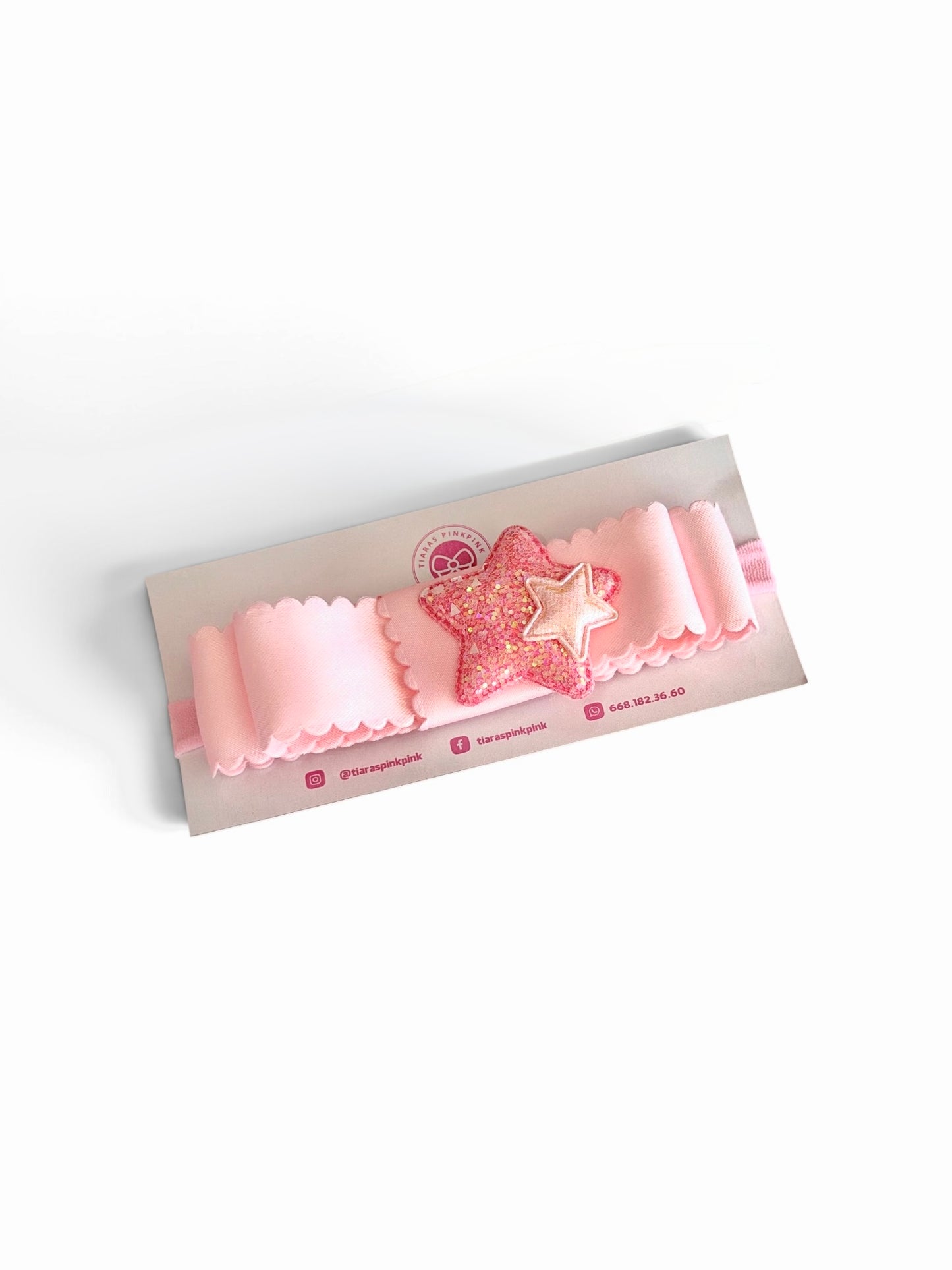 Tiaras estrella Pink