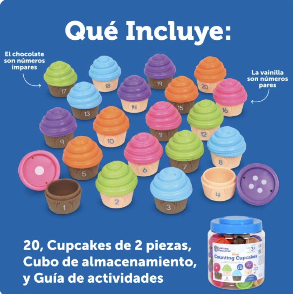 Contadores Mini Cupcakes