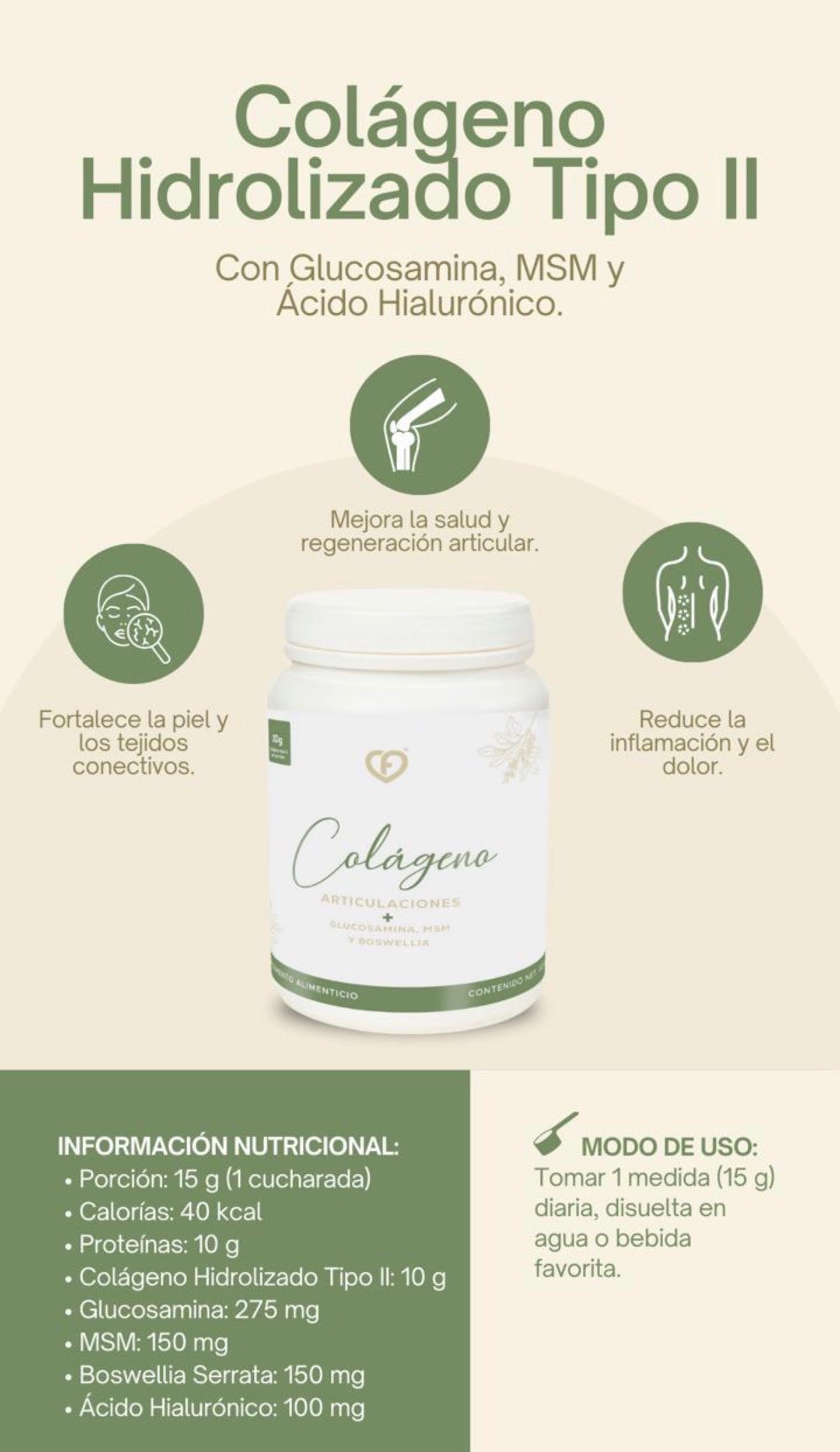 Colágeno Articulaciones