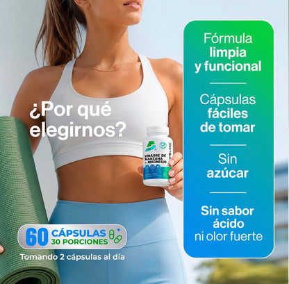 Vinagre de Manzana + Magnesio