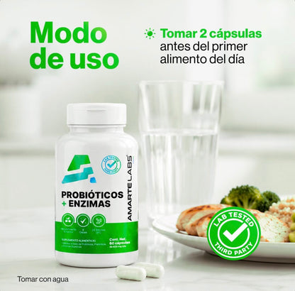 Probióticos + Enzimas