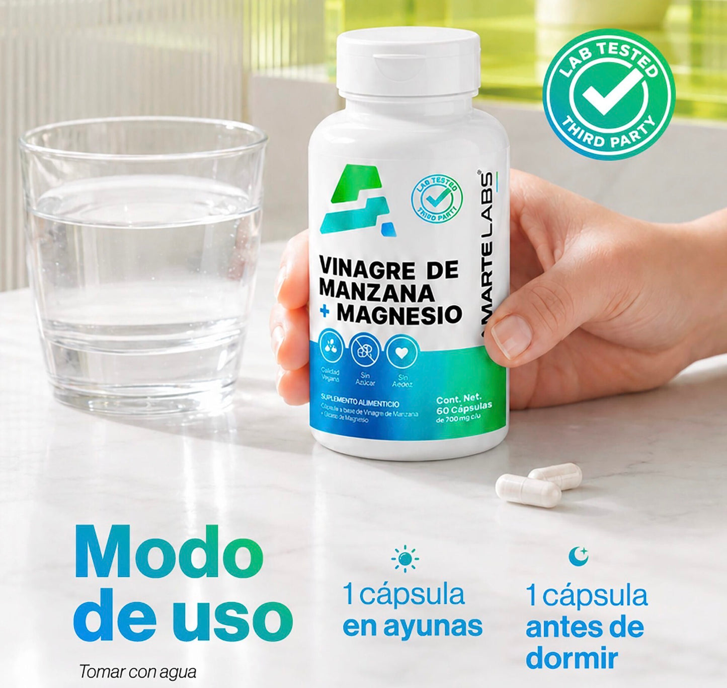 Vinagre de Manzana + Magnesio