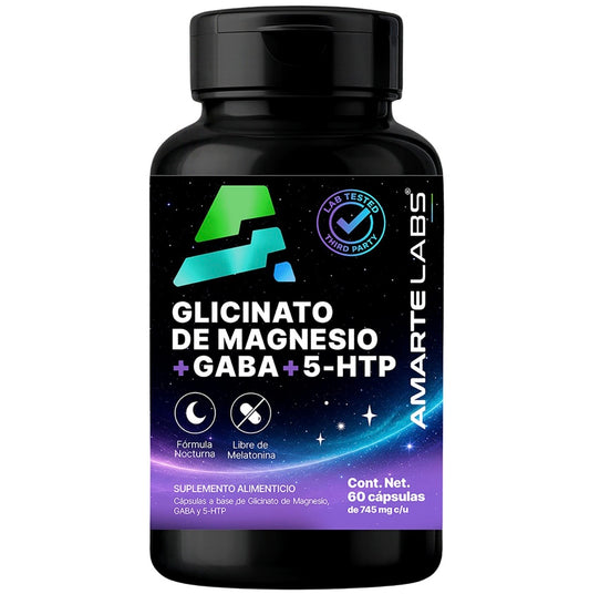 Glicinato De Magnesio + GABA + 5-HTP
