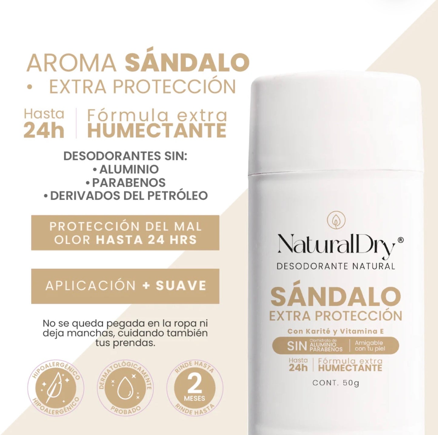 Natural Dry Sándalo
