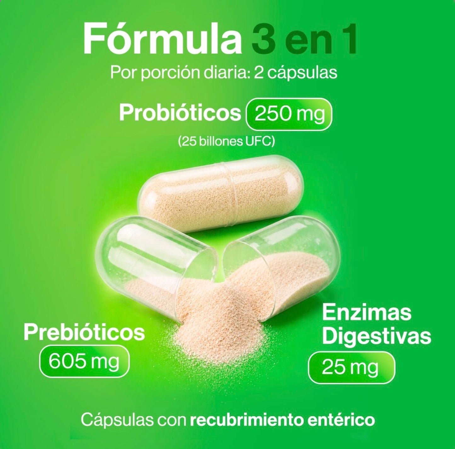 Probióticos + Enzimas