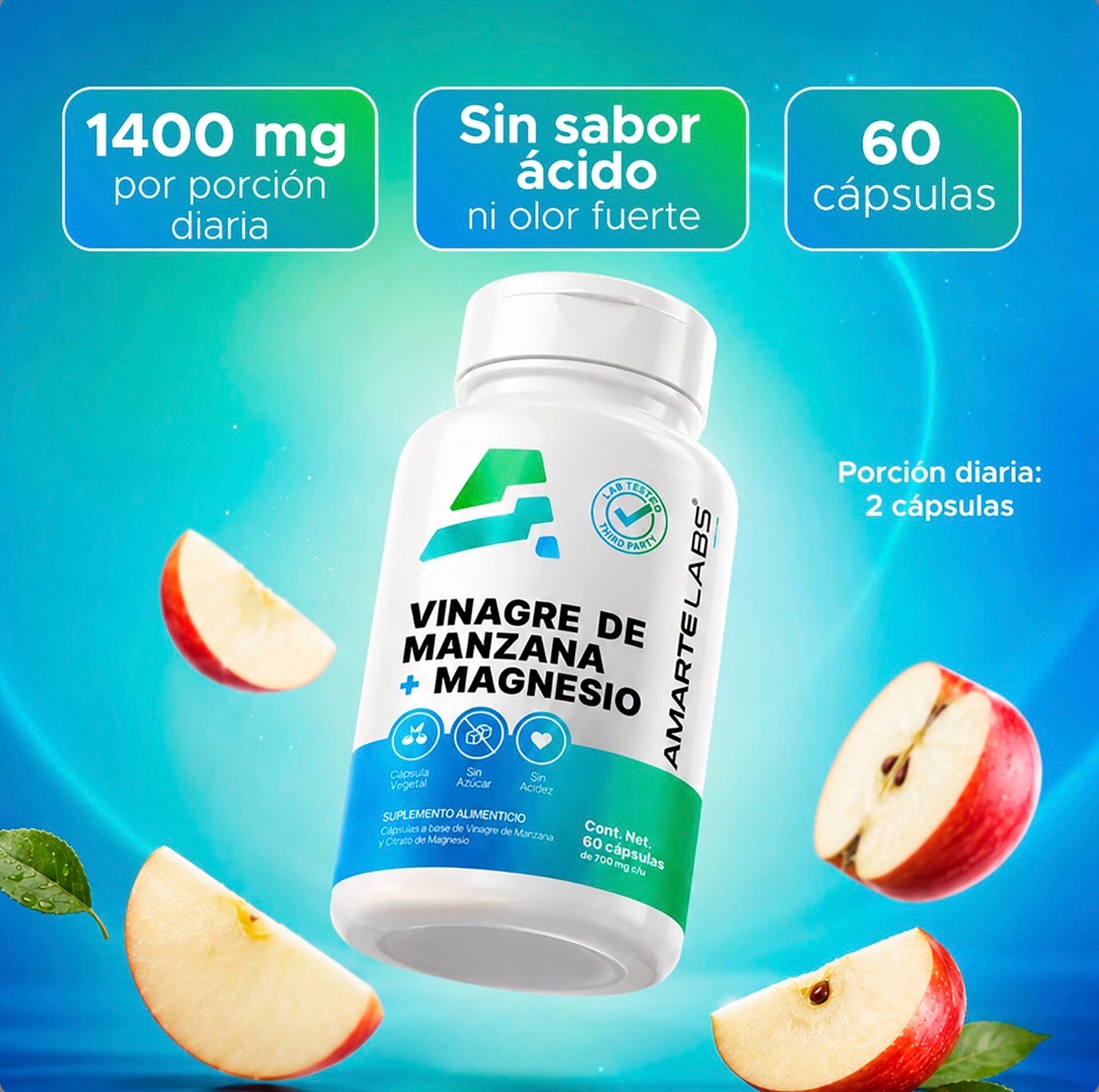 Vinagre de Manzana + Magnesio