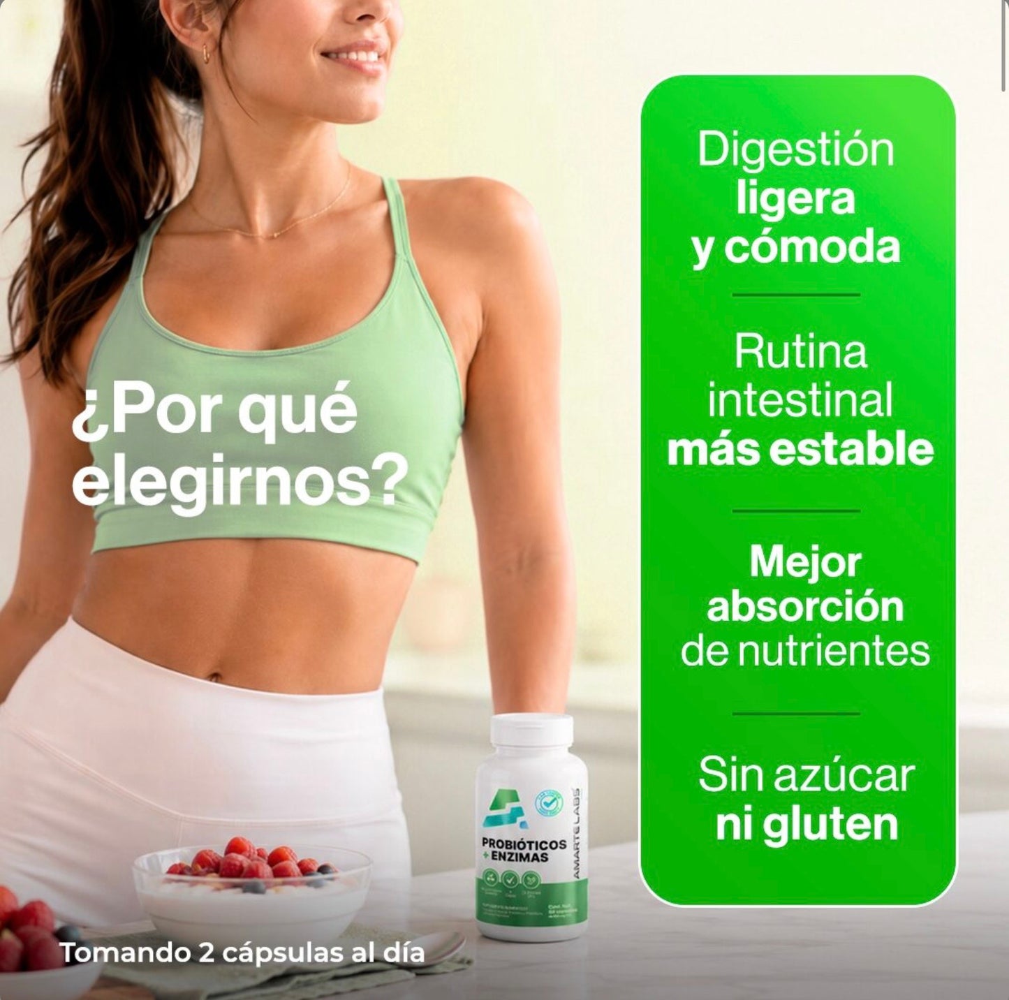 Probióticos + Enzimas