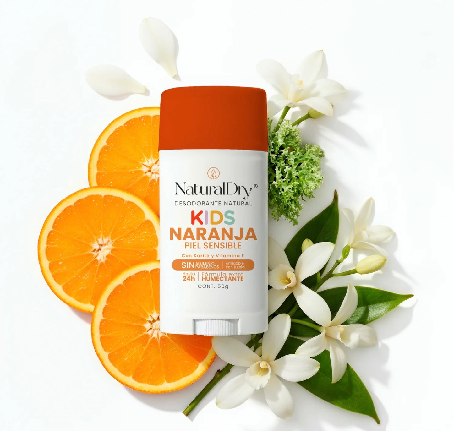 Natural Dry Naranja Kids