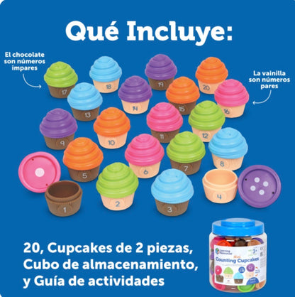 Contadores Mini Cupcakes