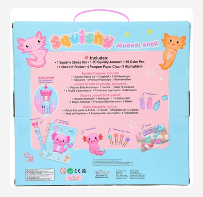 Hot Focus - Squishy Strawberry Journal Book