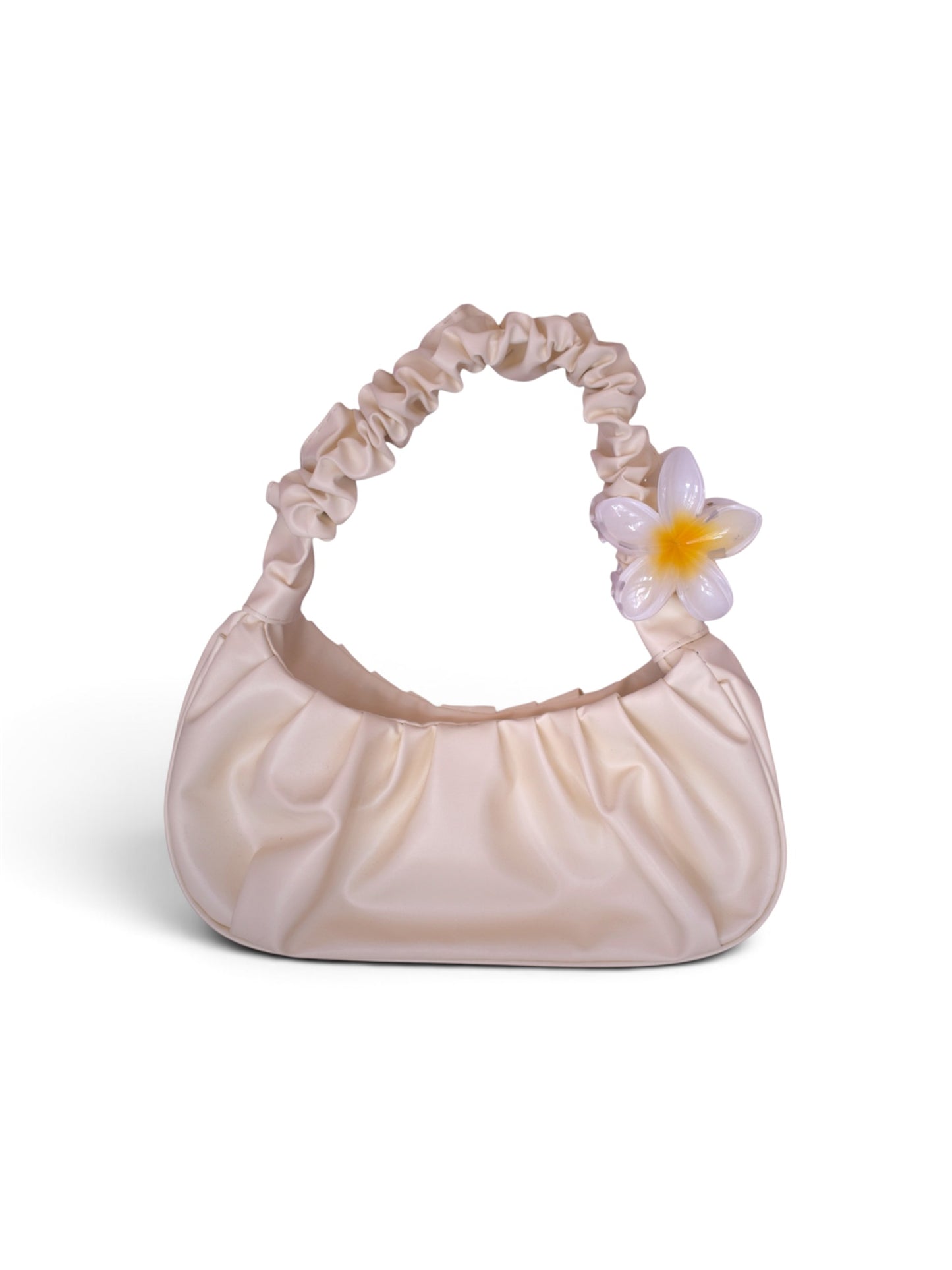 Bolsa Bloom Nude Médium